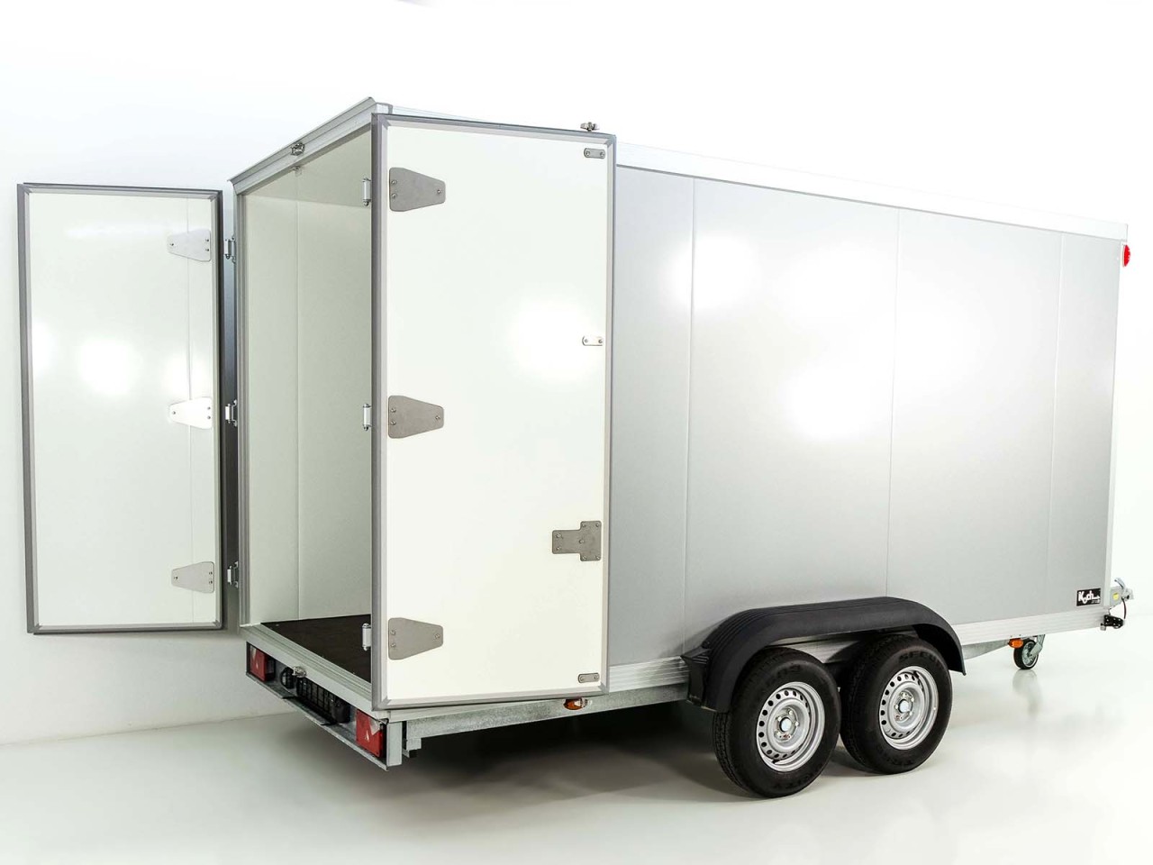 Nonsense bagagelabel UKK 175x426cm Hoogte: 210, 3.0t | zilver - Nieuw