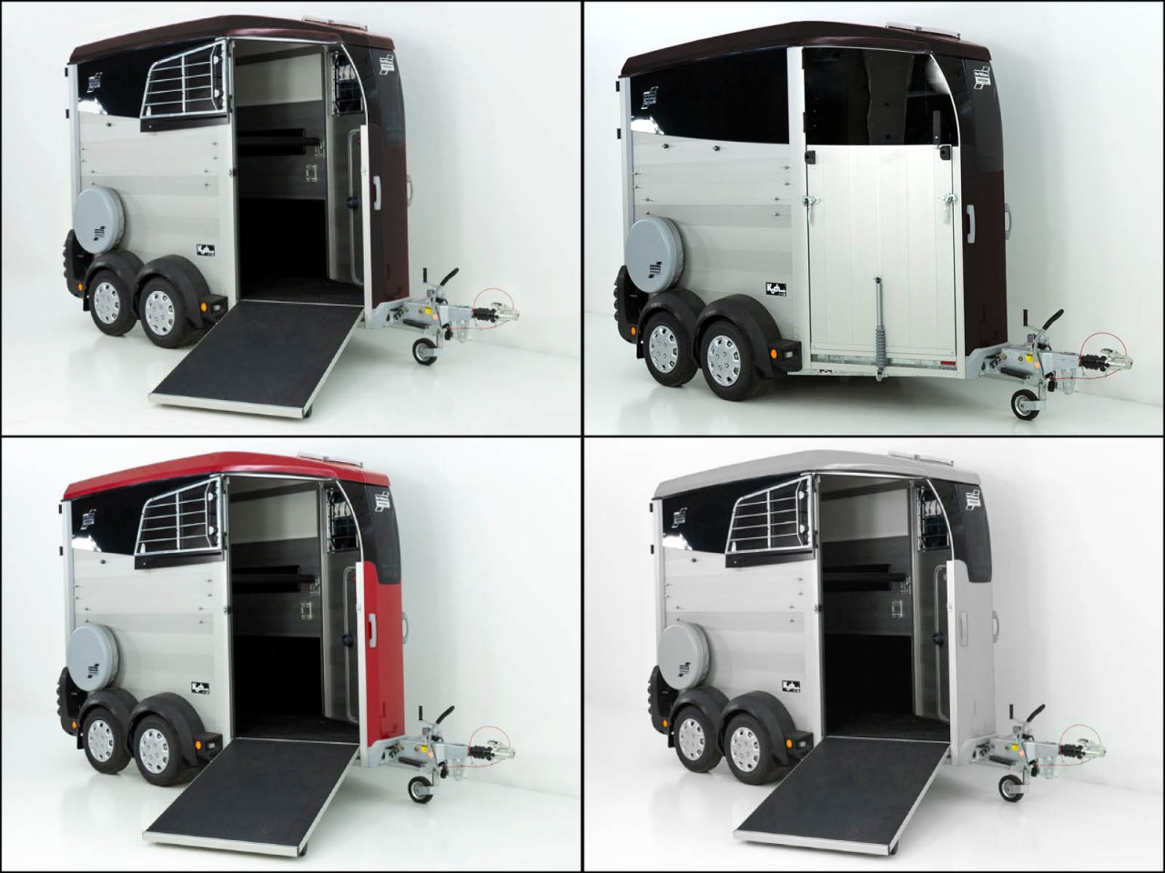 Ifor Williams HBX 403 paardentrailer | Uitgang aan de voorzijde | Nieuw model - Nieuw