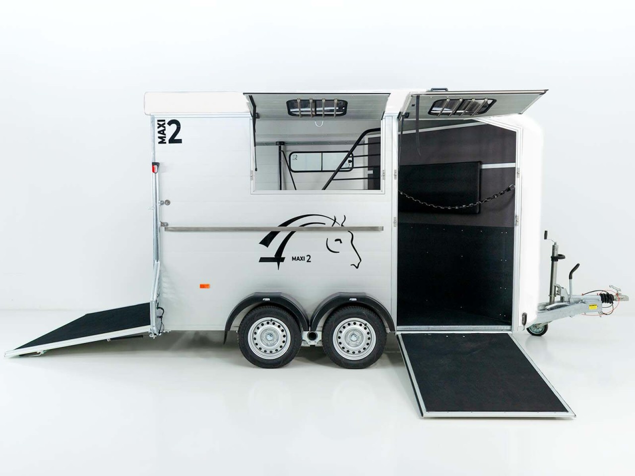Cheval Liberte Paardentrailer MAXI 2 | Wit - Nieuw