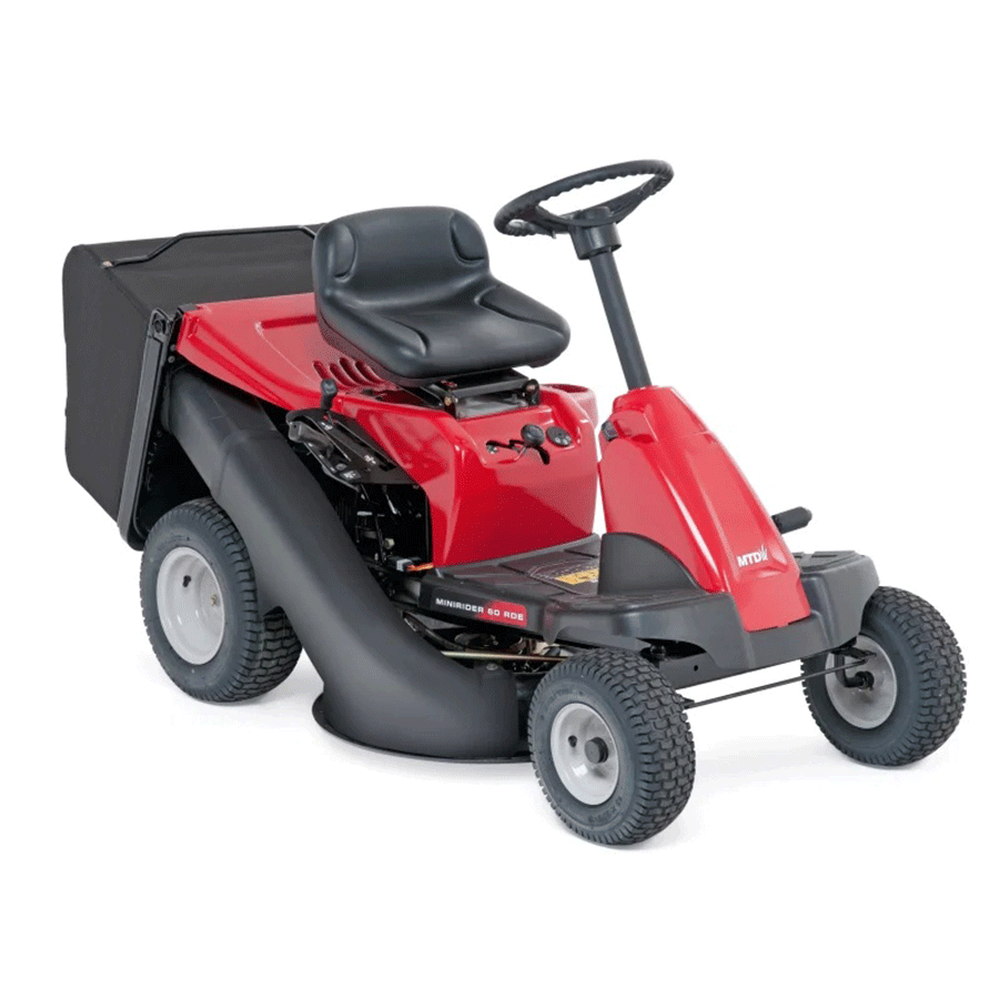 MTD Smart Mini Rider 60 zitmaaier, gedeeltelijk gemonteerd, 33 kW, 150 liter grasopvangbak, nieuw