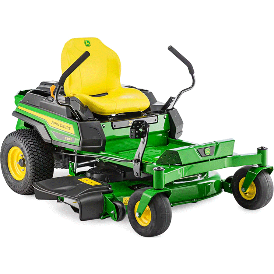 John Deere zero-turning circle Maher Z-Trak Z315E met Accel Deep 107 cm maaier, model 2025, nieuw.