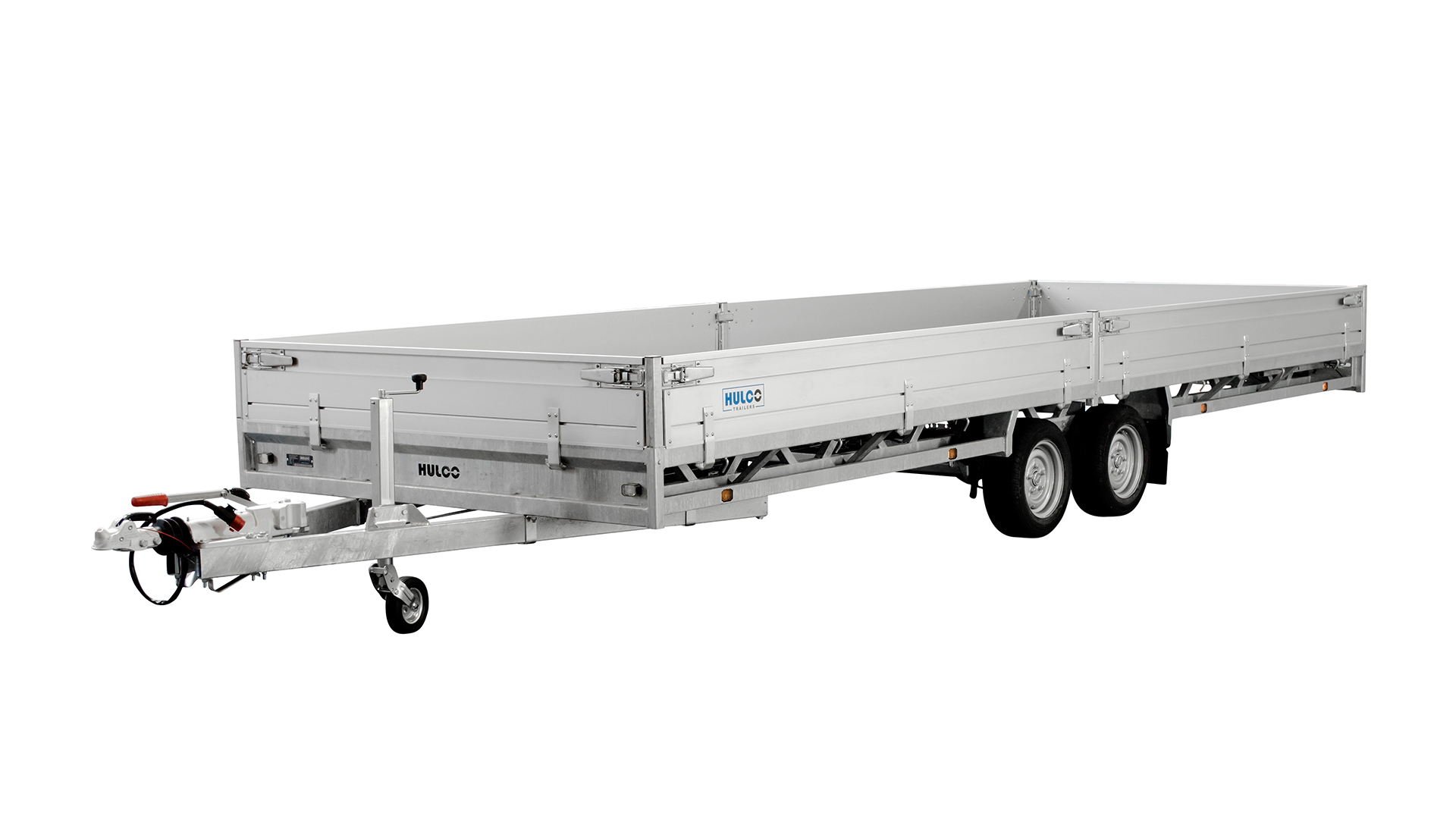 Hulco autotransporter, vlakke laadbak, aluminium, MEDAX-2, 3500 kg, laadruimte 6,11 x 2,03 m
