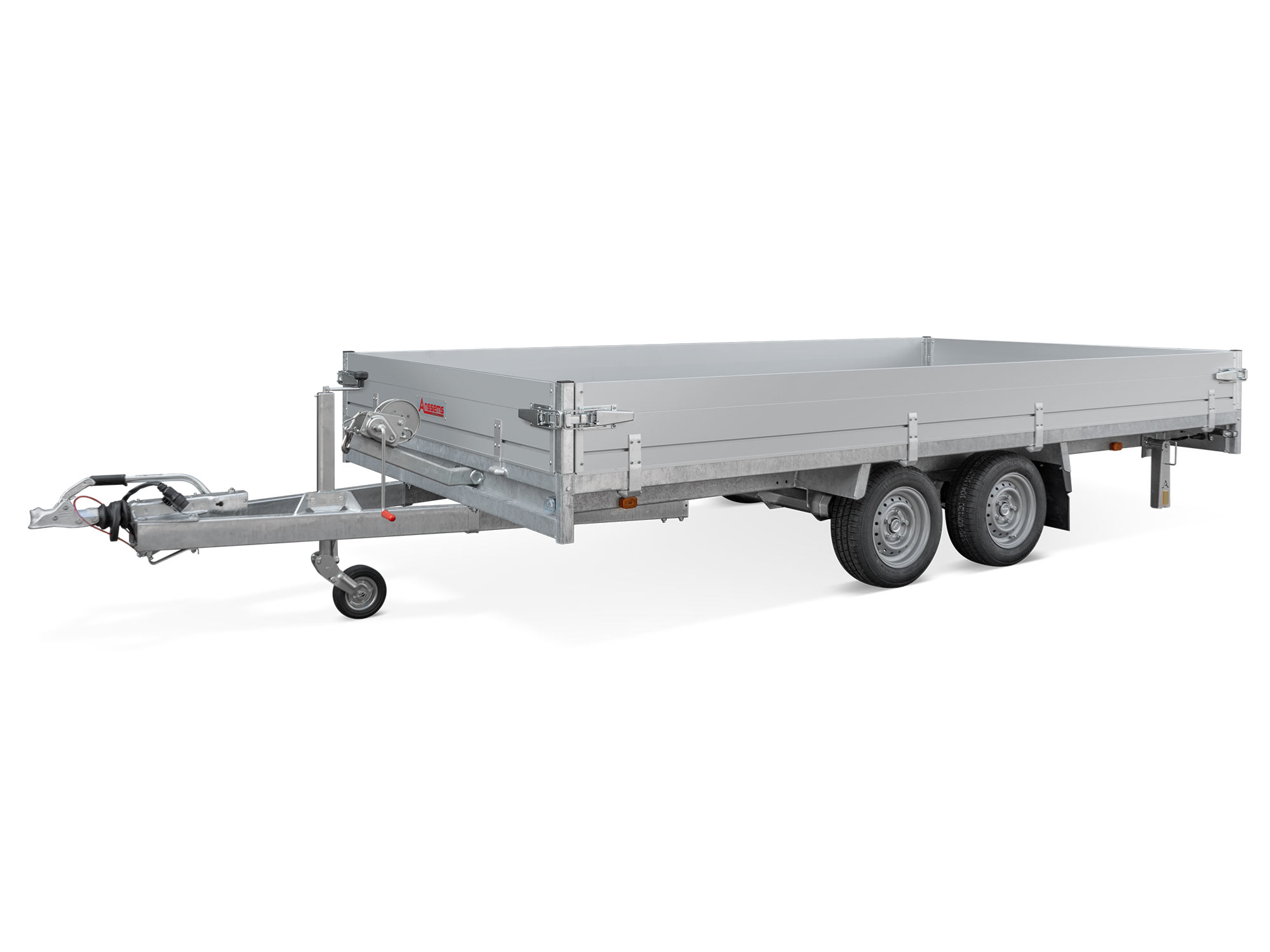 Anssems hooglader voertuigtransporter Alu ASX 3000 kg, laadruimte 4,05 x 1,78 m