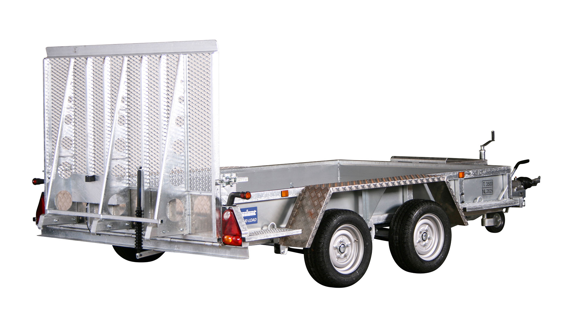 Variant autotransporter, machinetransporter / minigraafmachineaanhanger 3518 M3, 3500 kg, laadruimte 3,00 x 1,80 m