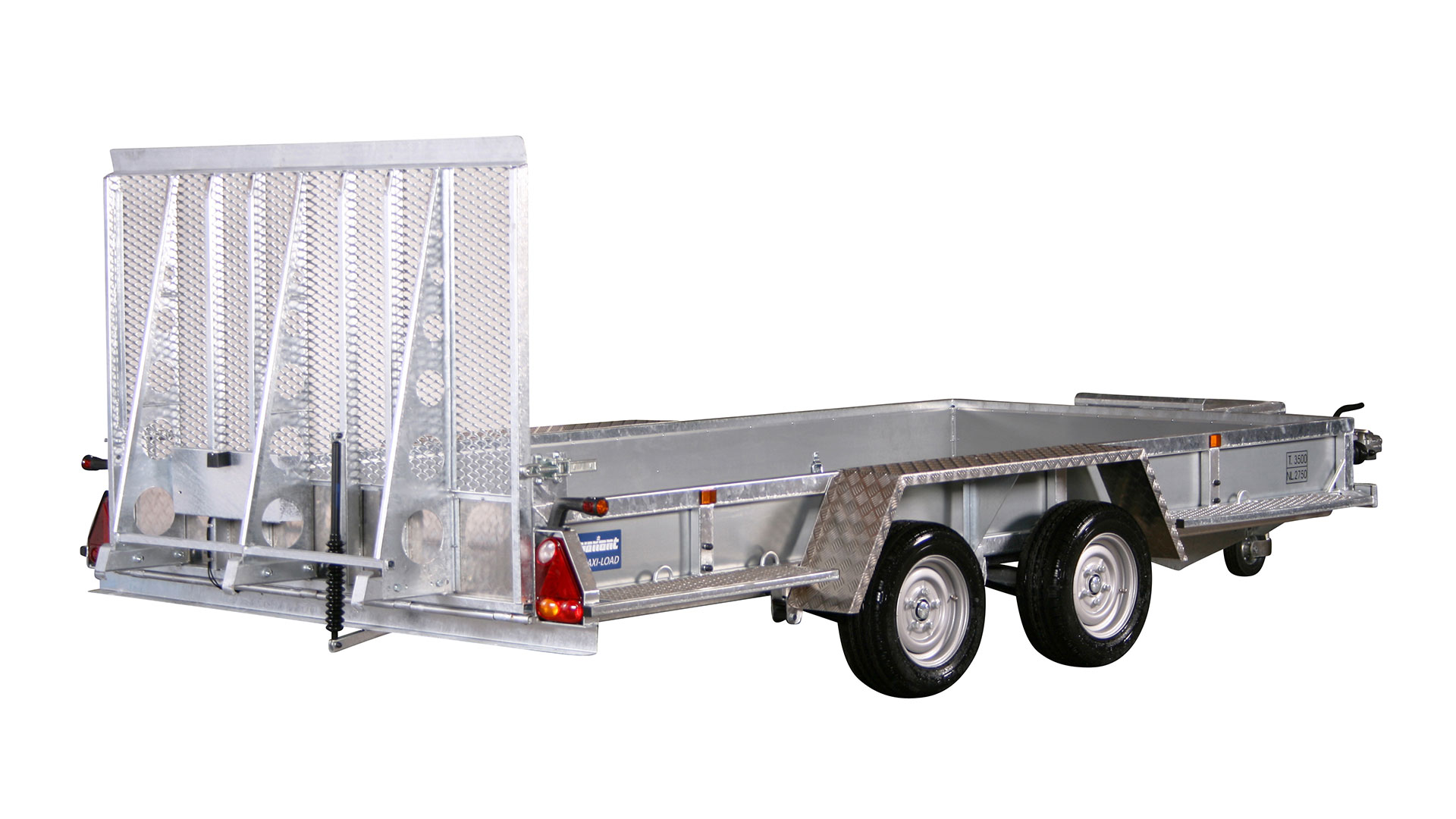 Variant autotransporter, machinetransporter / minigraafmachineaanhanger 3518 M4, 3500 kg, laadruimte 4,00 x 1,80 m