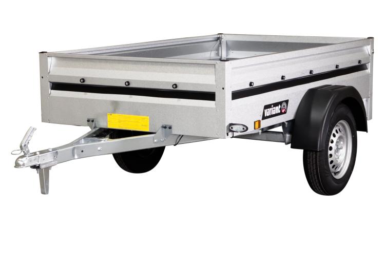 Variant 220 Editie, 750 kg ongeremd, laadruimte 2,14 x 1,24 m, dieplader