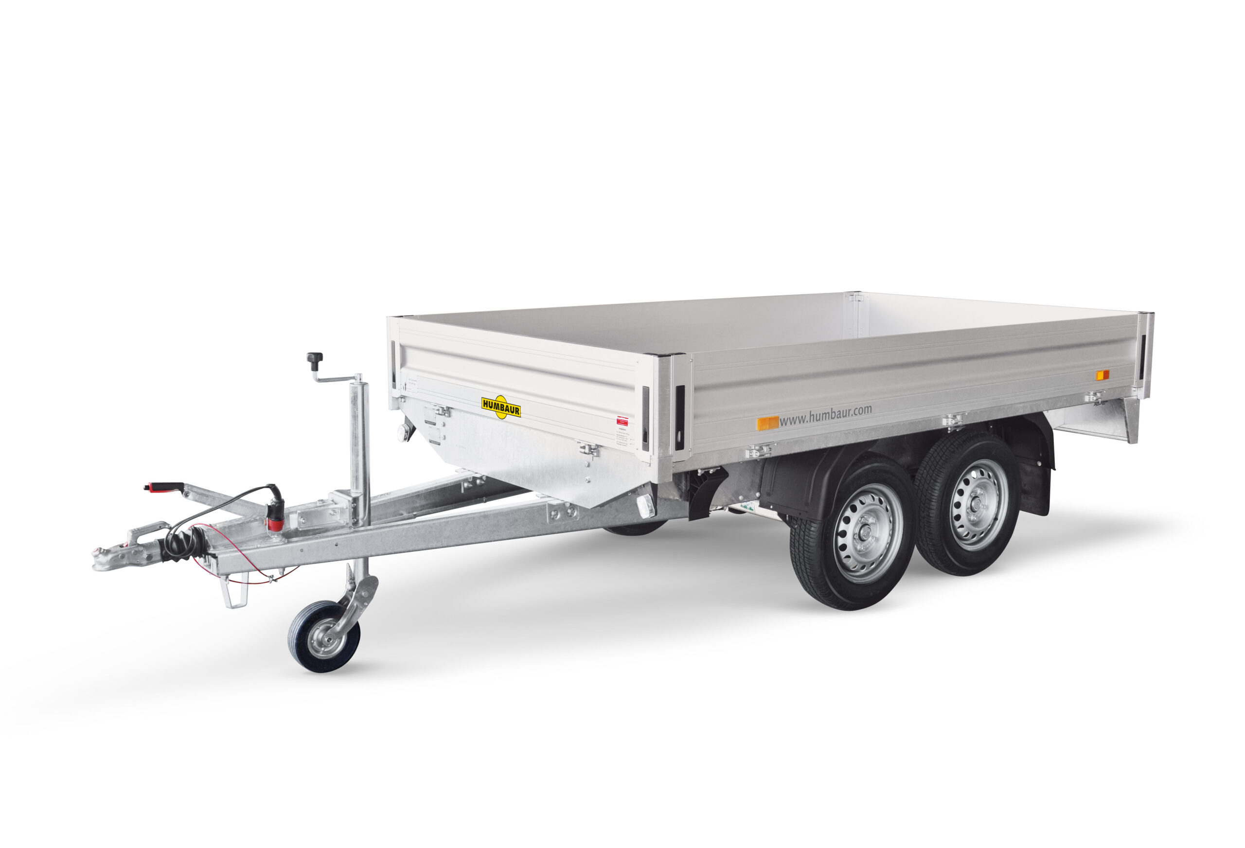 Humbaur autoaanhanger, platte laadbak model HT 253118, 2500 kg, laadruimte 3,10 x 1,85 m