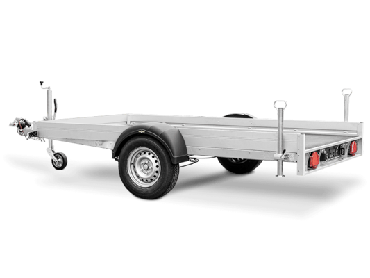 Humbaur autoaanhanger KFT 153117, transporteur voor kleine voertuigen en motorfietsen, 1500 kg