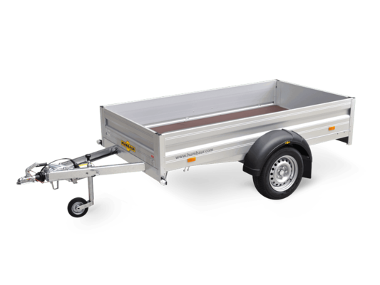 Humbaur autoaanhanger met dieplader HA 752111 KV, 750 kg, laadruimte 2,05 x 1,10 m met voorklep
