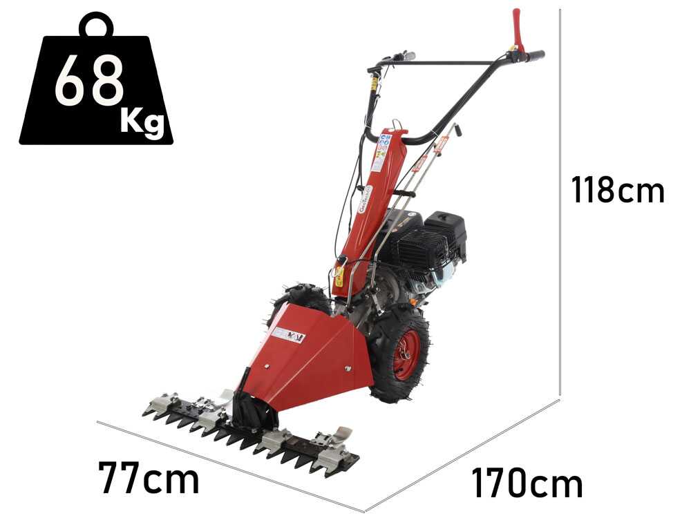 GeoTech-Pro MCT650 – Multifunctionele sikkelmaaier – Loncin G200F