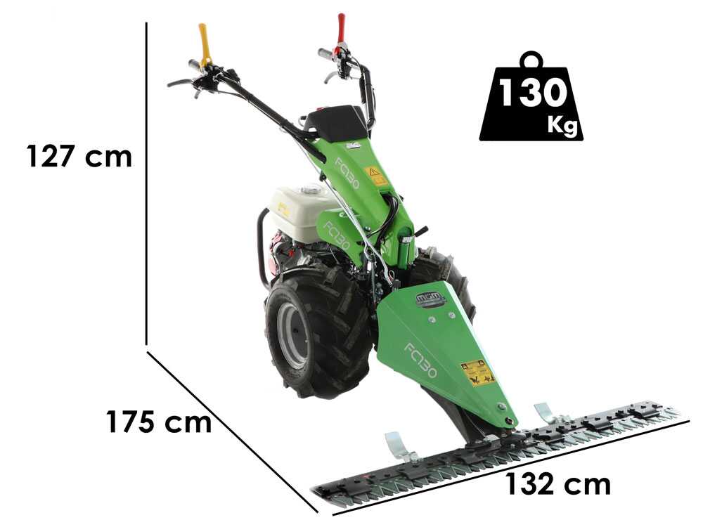Lampacrescia MGM FC 130 – Multifunctionele sikkelmaaier – Honda GX390